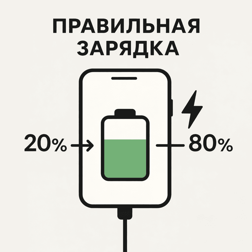 Заряжать телефон