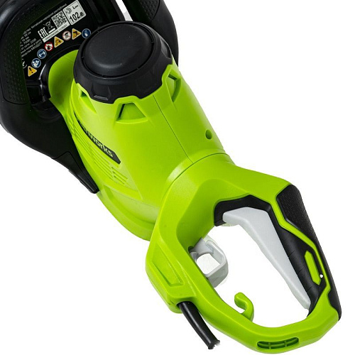 Кусторез электрический Greenworks GHT7068 Deluxe 700Вт 68 см