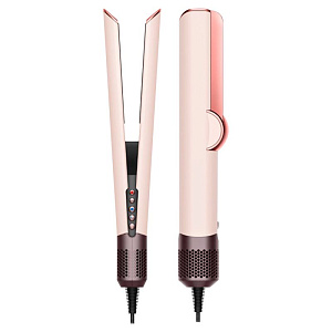 Выпрямитель для волос Dyson Airstrait HT01 розовый/розовое золото + переходник