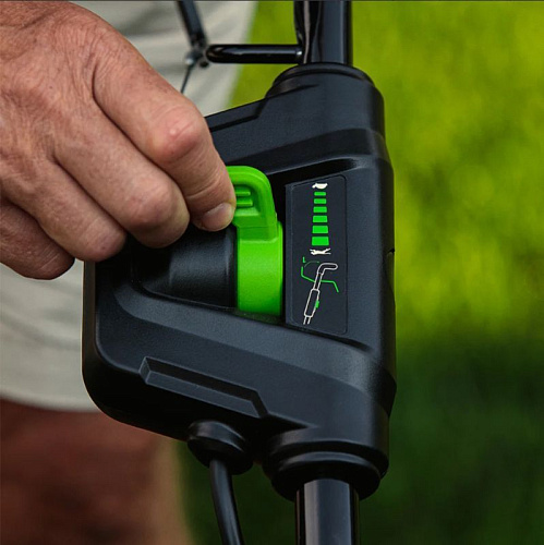 Газонокосилка аккумуляторная Greenworks 40V GD40LM46SPK4 (1хАКБ 4Ач) 46см самоходная